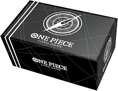 Bandai One Piece Card Game Official Storage Box, Standard Black