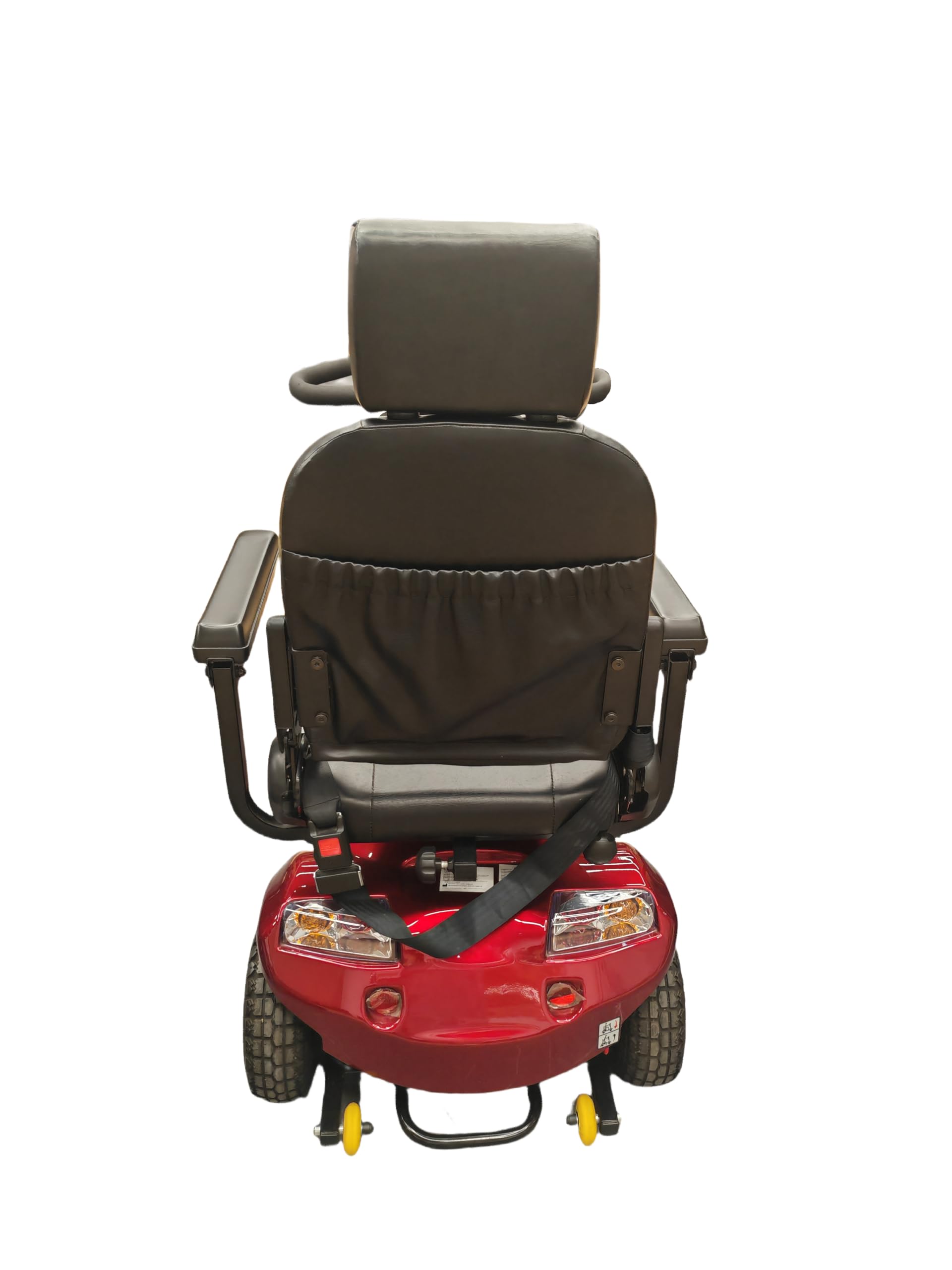 VELUNHOS 4-Wheel Adult Mobile Scooter, 350W Electric Wheelchair Equipment, 25Ah Extended Battery, Double Basket/Rotating seat, Mobile Device for The Disabled and People with Mobility Difficulties