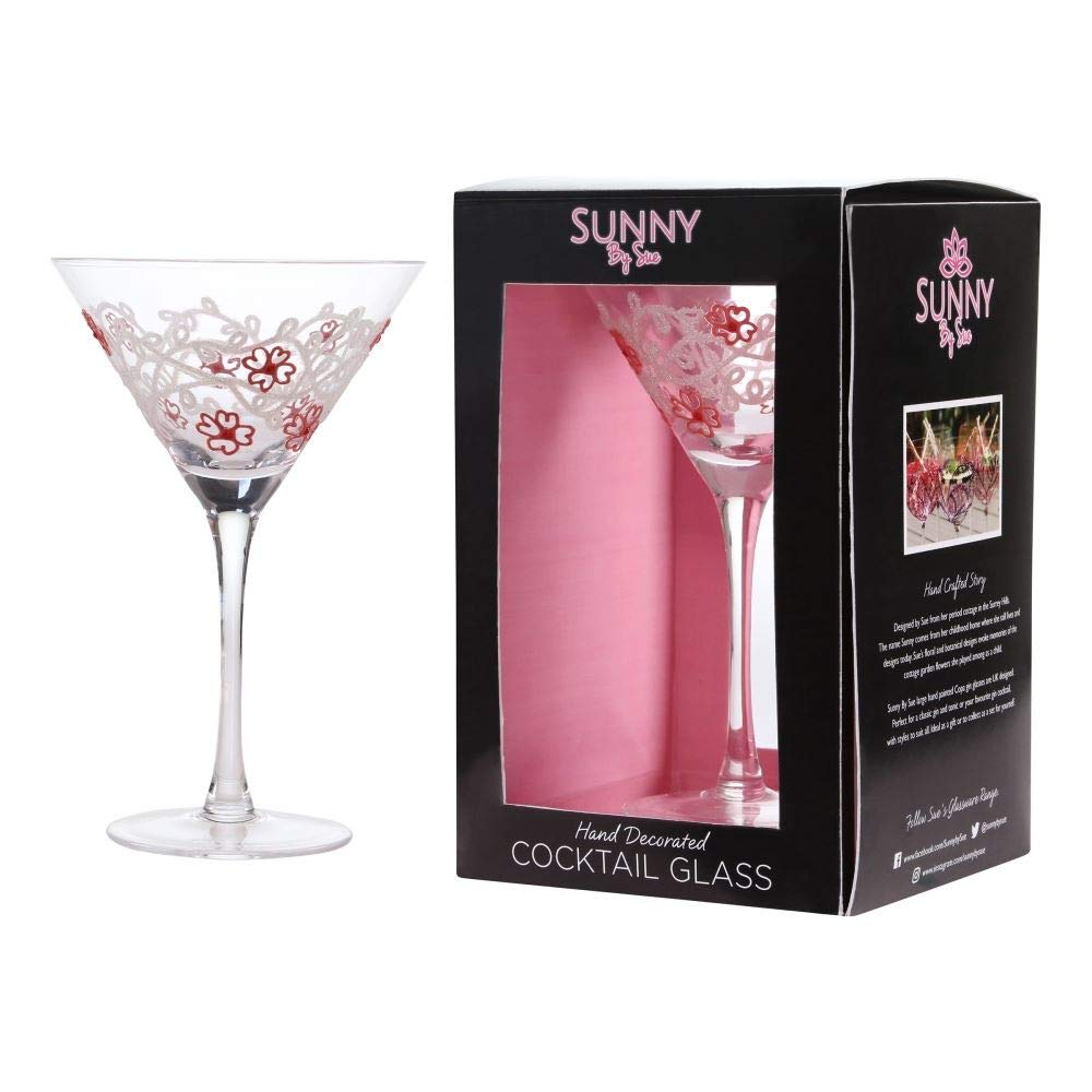 Verre à cocktail Sunny by Sue SBS074 pour des apéritifs estivaux chic