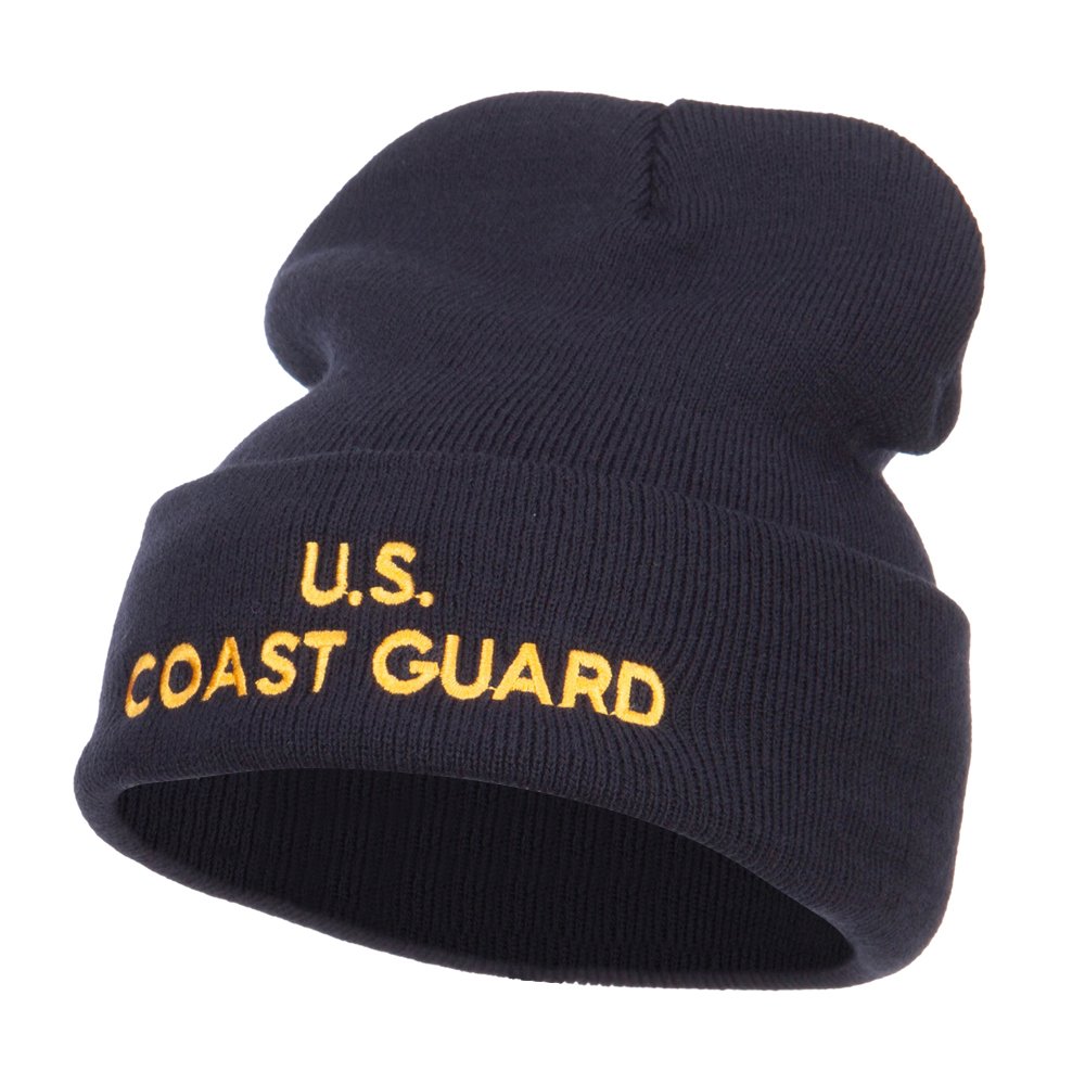 US Coast Guard Embroidered Long Beanie