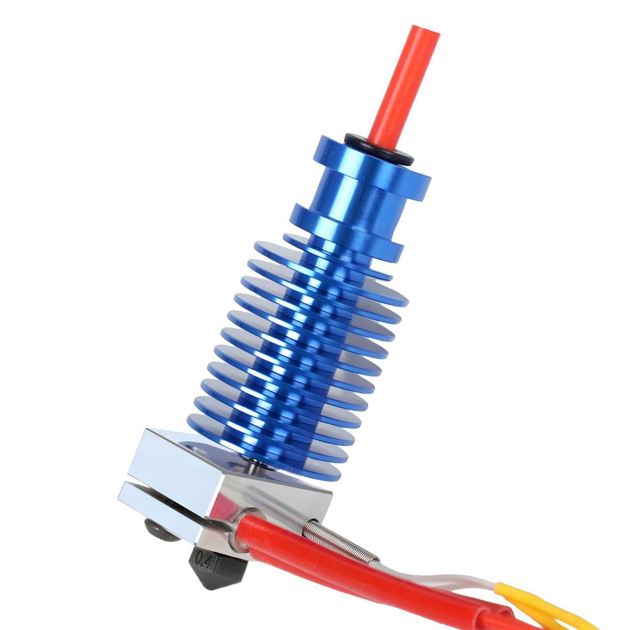 Upgrade Prusa i3 MK3s+ Hotend 24V 40W Kit,Upgrade V6 Bi-Metal Heatbreak,Heater Block Aluminum,V6 Hardened Steel Nozzle 0.4mm for Prusa i3 MK3,MK3S,MK3S+3D Printer for V6 Hotend Kit.