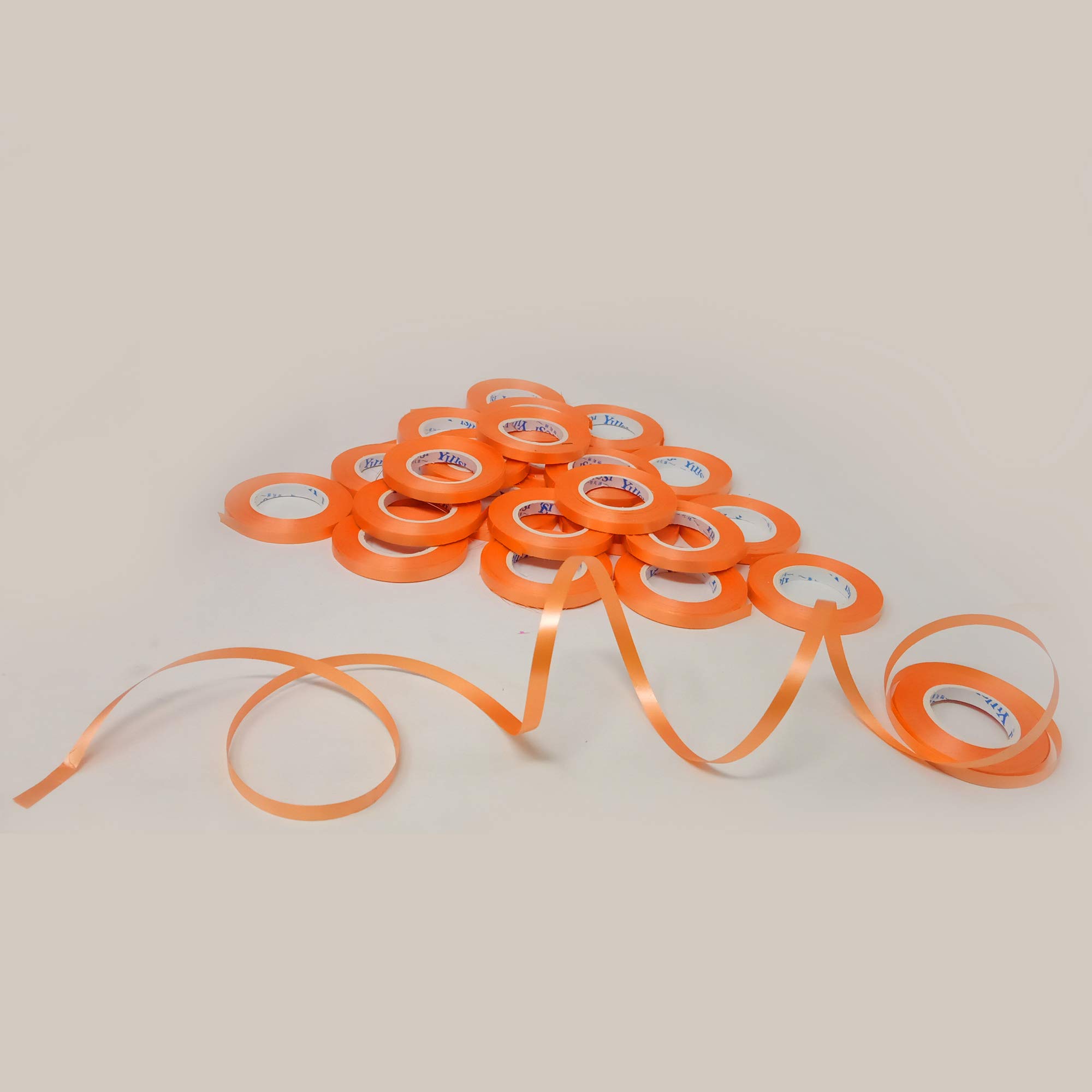 AMFIN® Curling Ribbons for Balloons - Orange (Pack 24) 4