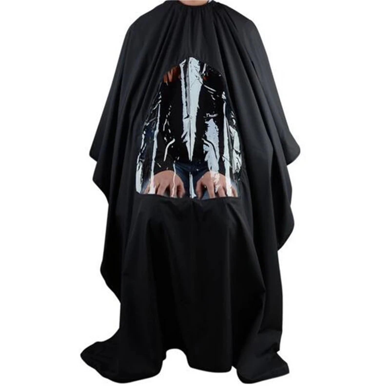 Fartuch fryzjerski, Hairdressing Cape Transparent For Haircut
