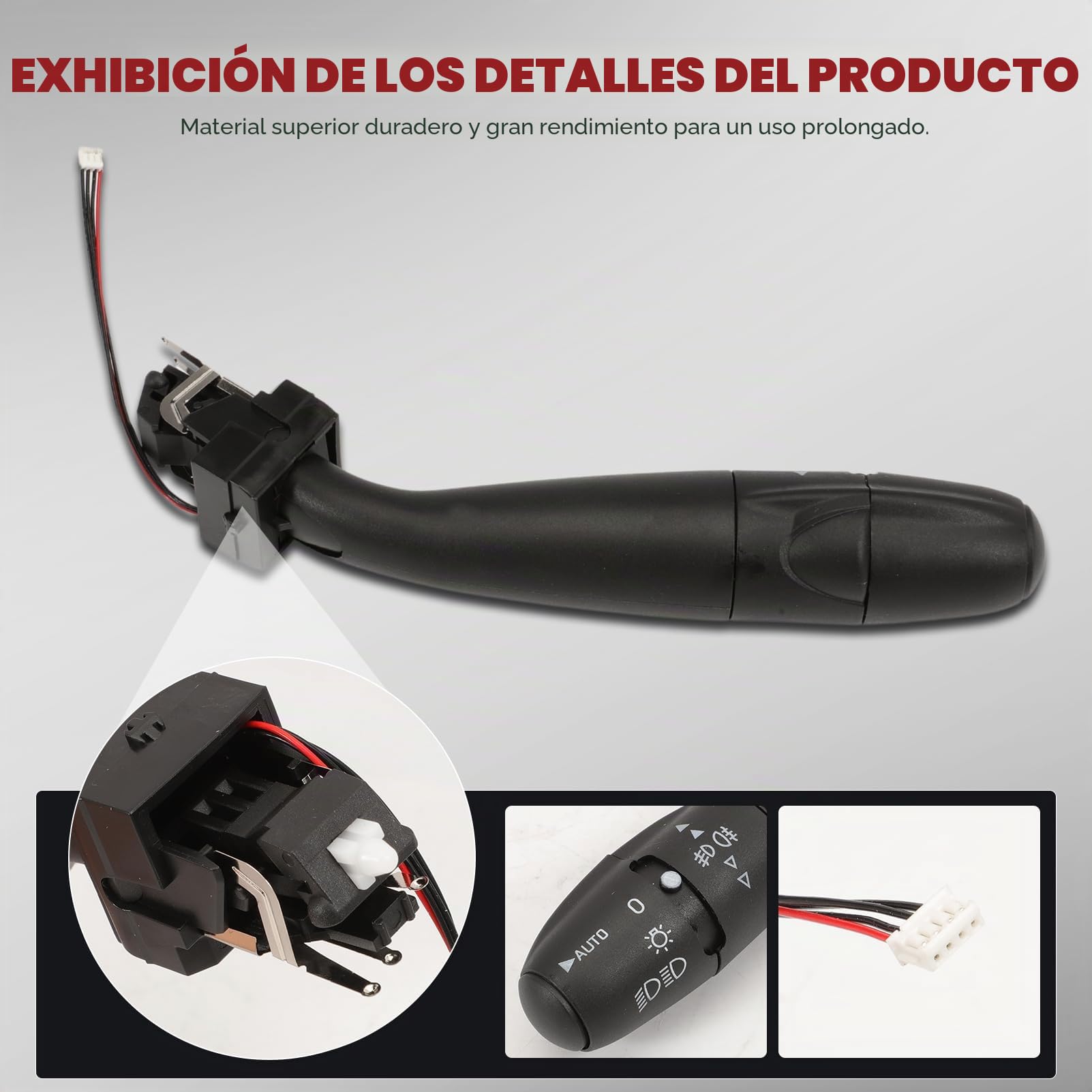 Interruptor de dirección Clignotants feux antibrouillard, compatible con BERLINGO C4 SC5 C8 XSARA, 206 307 406 PARTNER. Sustituye a 6239.GT y 96450912XT