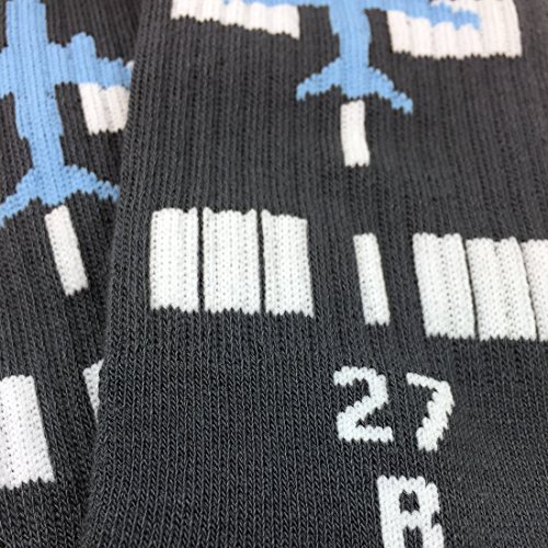 Runway Design, Aviation-Themed Premium Crew Socks 1-Pair4