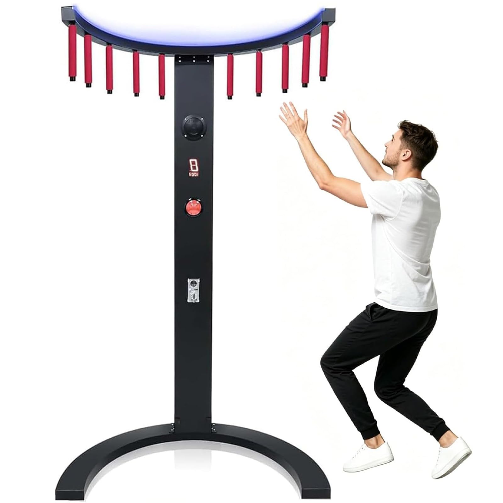 Zensefarin Multicolor Hand Eye Coordination Training Catching Stick Game,Bat Catching Arcade Game,Interactive Arcade Style Entertainment Device,Ideal For Parties Family Gatherings Carnivals And Business