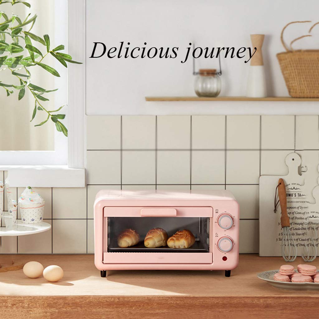 11l Forno Elettrico Domestico Multifunzione Di Piccola Capacità Porta In Vetro Temperato/Temperatura, Controllo Indipendente Dal Tempo/Tubo Di Riscaldamento In Acciaio Inossidabile