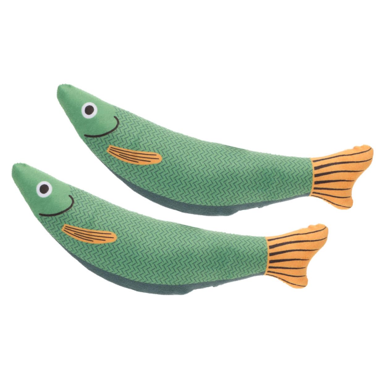 VANZACK 8pezzi Giocattoli Per Gatti Forma Di Pesce Giocattoli Catnip Interattivi Per Masticare e Divertimento Perfetti Per Gatti Indoor Resistente e Sicuro