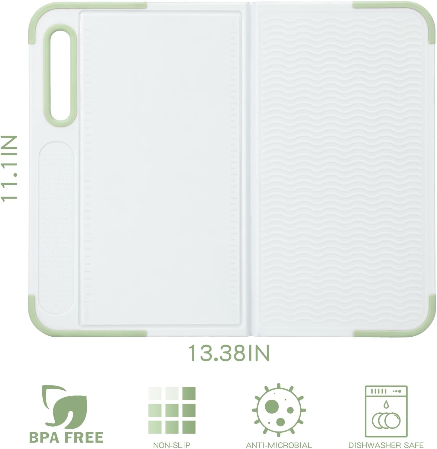 All-in-One Foldable Cutting Board Portable for Camping or Daily Use