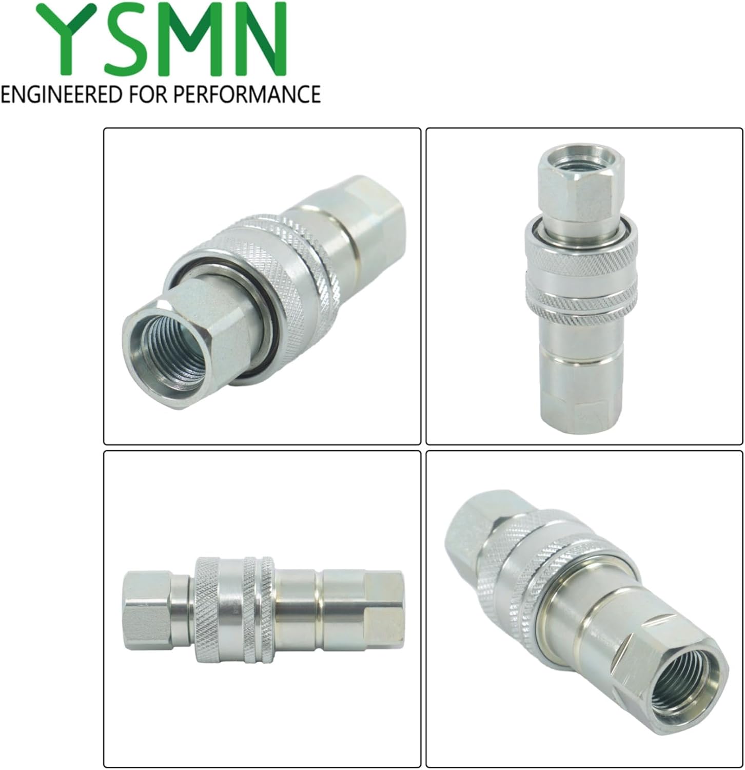 LVA16843 AW32184 Female Male Hydraulic Quick Coupler Kit Replacement for John Deere