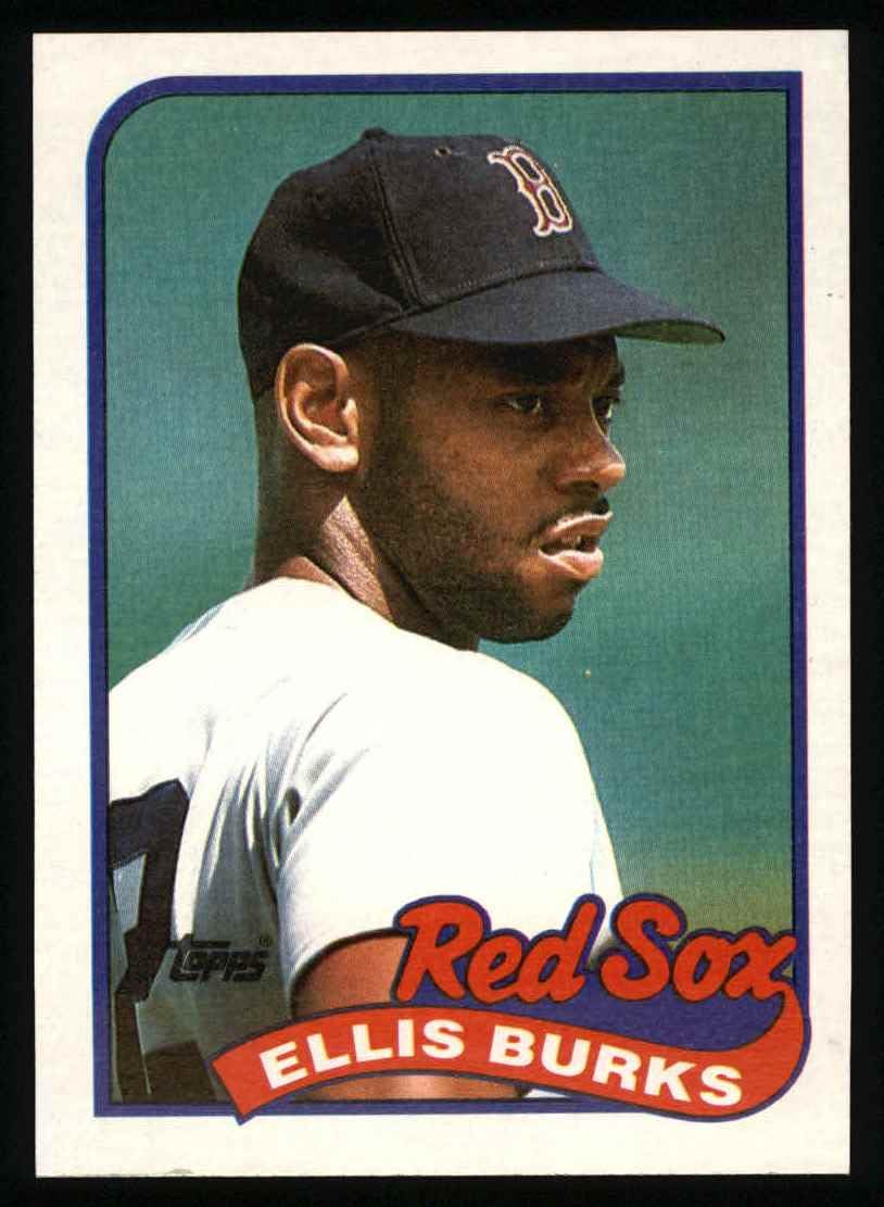 Amazon.com: 1989 Topps #785 Ellis Burks Boston Red Sox (Baseball