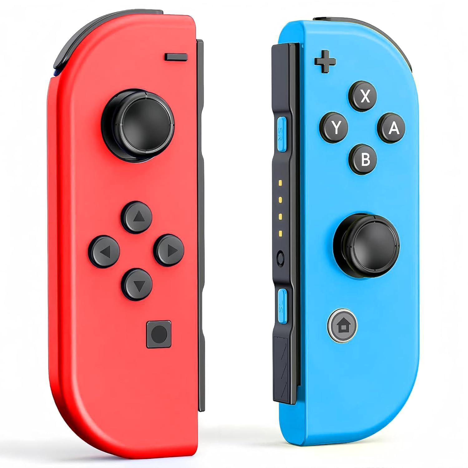 SZLJZYGM Wireless Switch Controllers Compatible for Switch/Lite/OLED, Support Dual Vibration, Motion Control, Wake-up, Screenshot, Comfortable Game Design (Red & Blue)