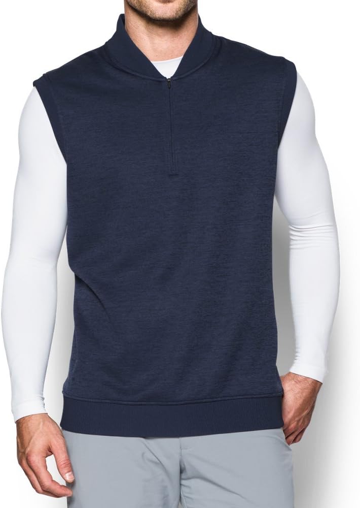 Under Armour Storm 1/4 Zip Sweater Fleece Slipover - Asphalt Heather