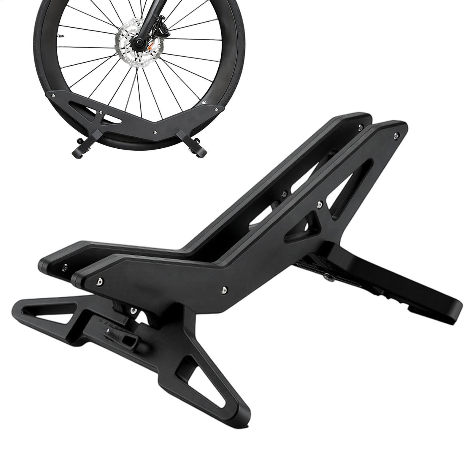 Rangement vélo garage et stationnement extérieur amovible avec rack métallique multifonction