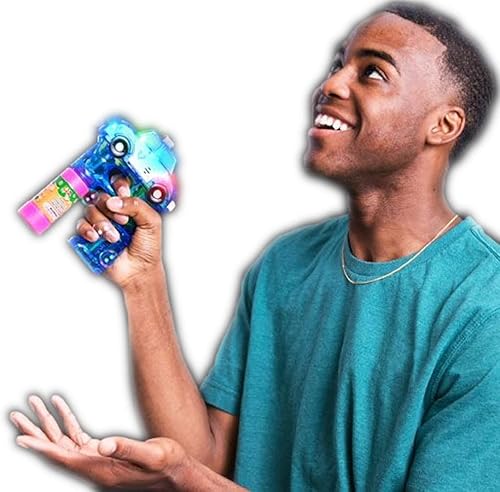 blinkee Un soplador de burbujas de coche de policía iluminado con efectos de sonido