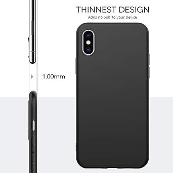 for Honor Win RT (6.83) Case, Black Shockproof Bumper Sleeves, Phone Case Drop Antiscratch Protection Cover Ultra-Thin Soft Silicone Phone Case for - XT89