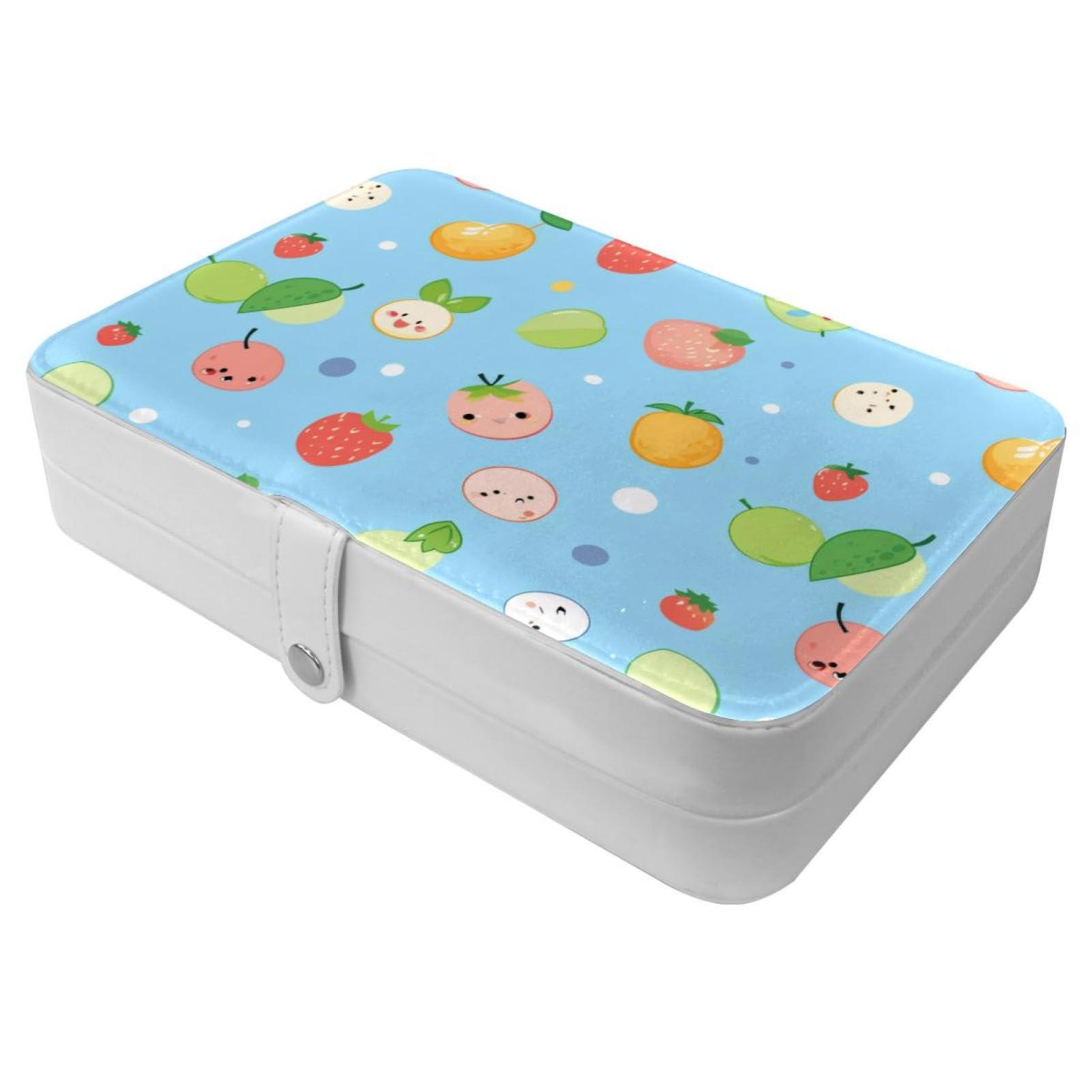 Boîte à bijoux motif fruits bleus le cadeau parfait pour femme