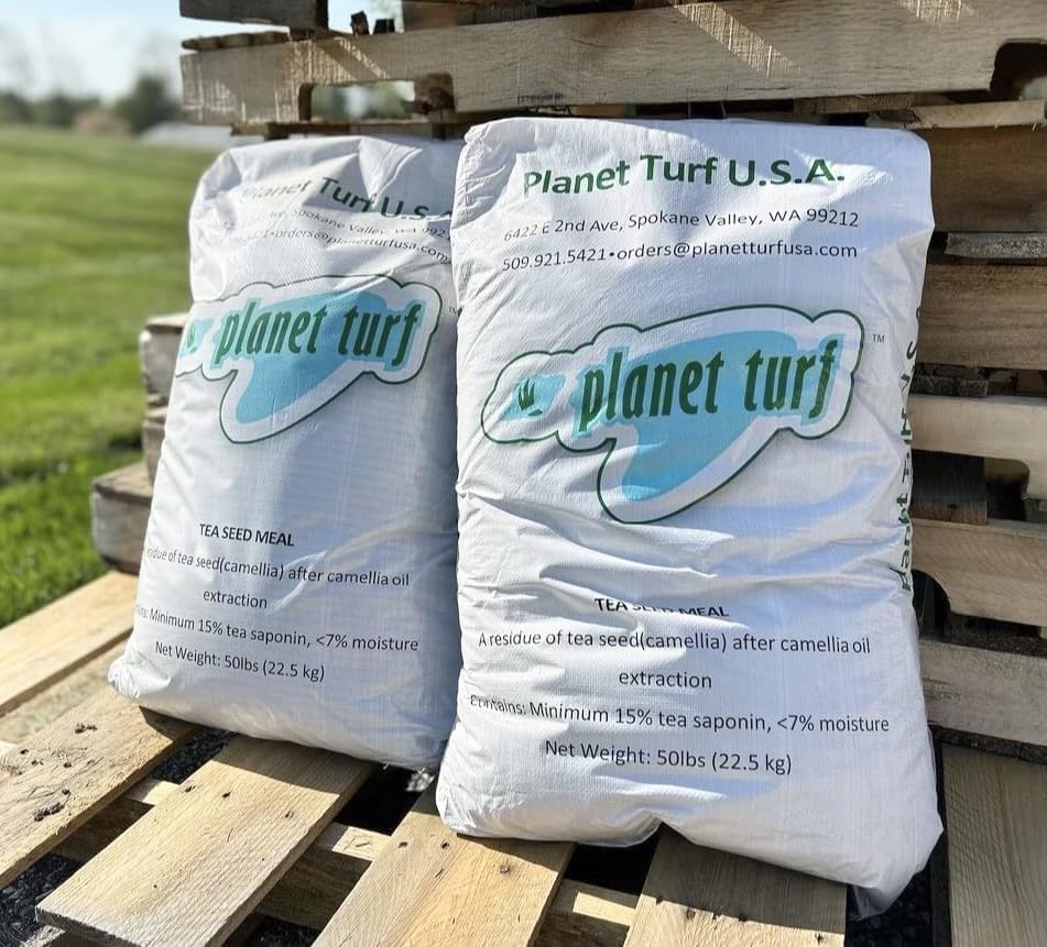 Tea Seed Meal - All Natural, Plant Safe (50 lb)