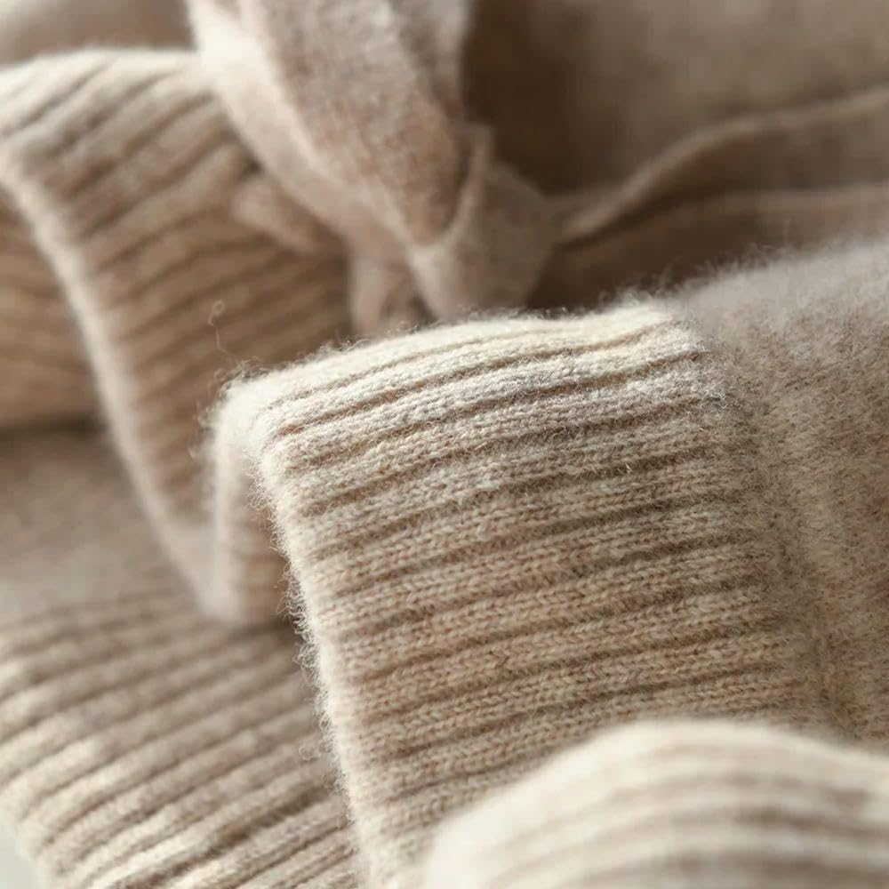 gonne da Donna Pantaloni A Gamba Larga da Donna Autunno E Inverno-Bianco-l