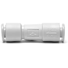 Ultum Nature Systems Advanced CO2 Check Valve - 6mm 3/16 One Way Air Valve for Freshwater Aquarium Airline Tubing, Prevent Backflow, Unidirectional Flow Control Air Pump Attachment - 1 Pack
