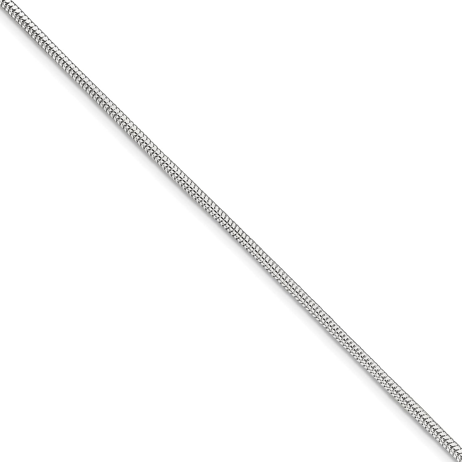 Sterling Silver 2mm Snake Chain Anklet Jewelry 9"