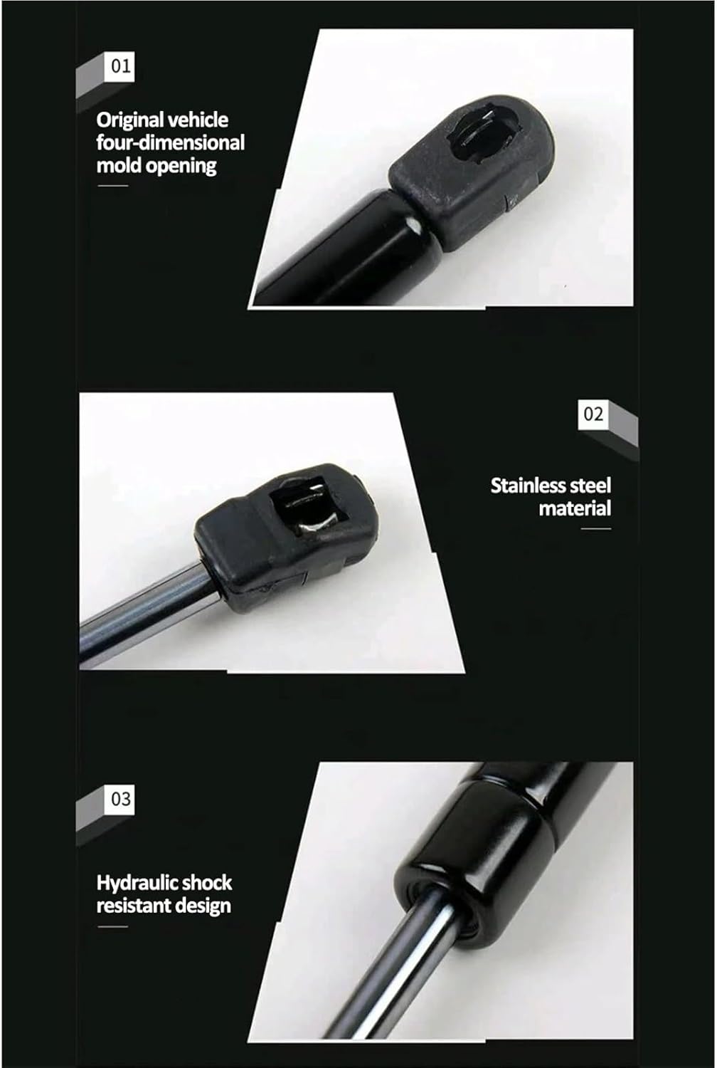 Automobile Hydraulic Rod for Hyundai for I30 FD 2010 for Elantra for Touring 2009-2012 Support Strut Rods Car Hydraulic Lever Trunk Support Pole Shock Lift Struts