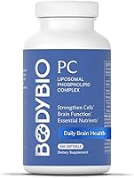 Vista 9 de BodyBio PC - Fosfatidilcolina para la salud cerebral, claridad mental, función cognitiva, reparación celular y envejecimiento saludable, suplemento