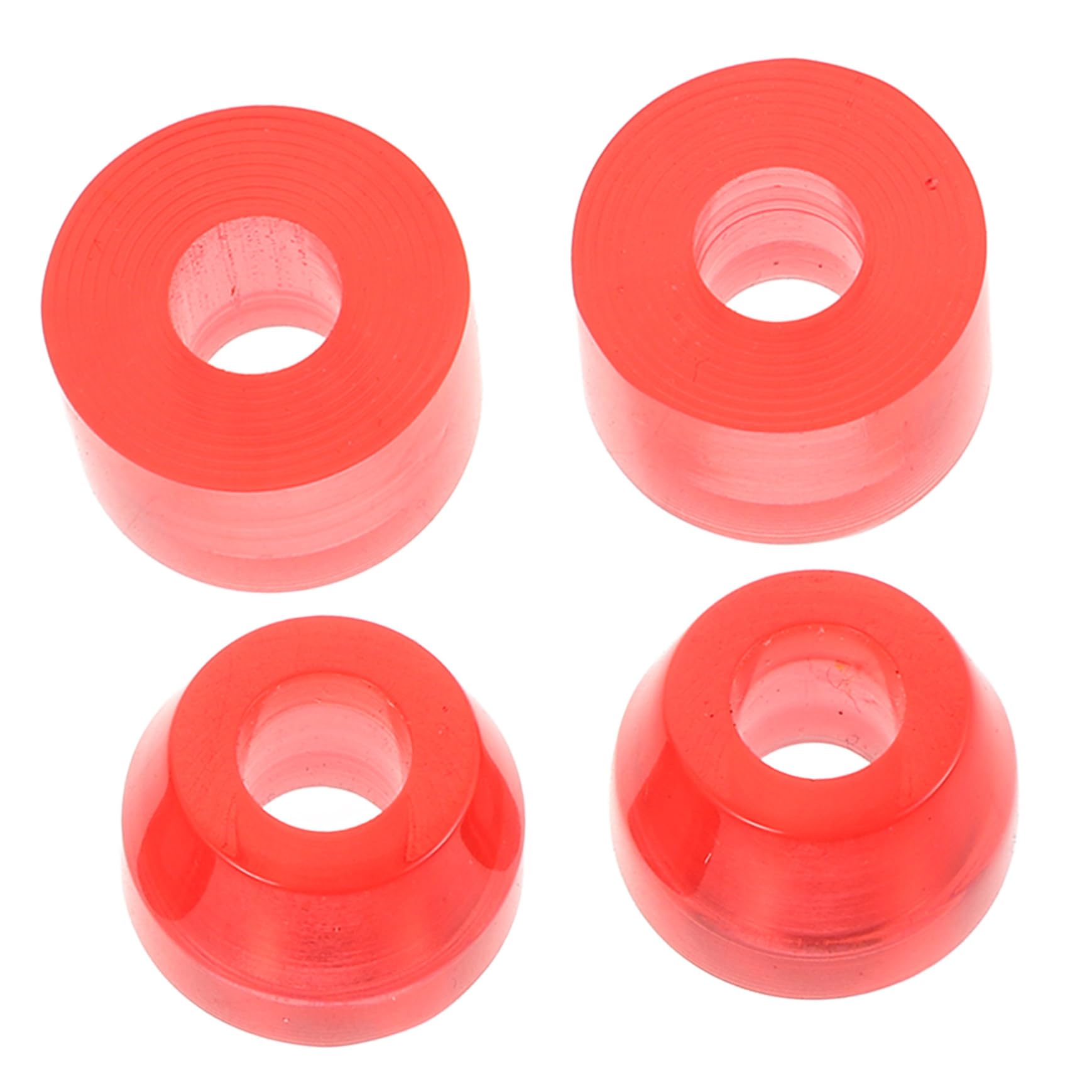 BCOATH 4Pcs Shock Absorbing PU Bushings for Skateboards High Performance Pads for and Four Wheel Skateboard Accessories for Street and Park Skating