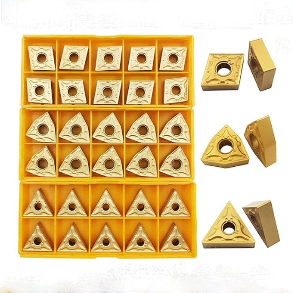 5/8 "36PCS Portaherramientas de torneado externo de torno CNC indexable MTJNR1616H16 + MWLNR1616H08 + MCLNR1616H12 con WNMG 431+ CNMG431+TNMG331 Insertos de torneado rotatorio de carburo.