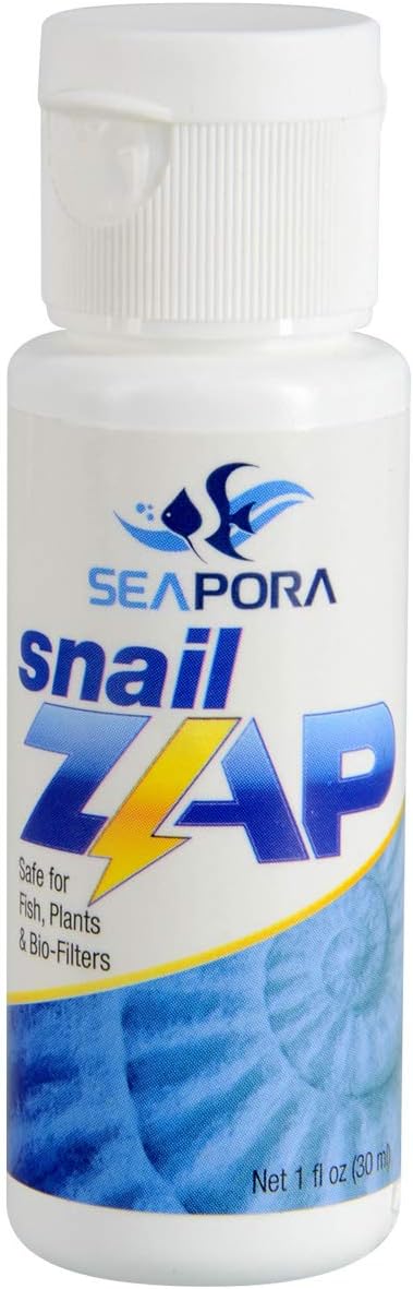 Seapora 4488 Snail Zap Nutritional Supplements, 1 fl. oz, White