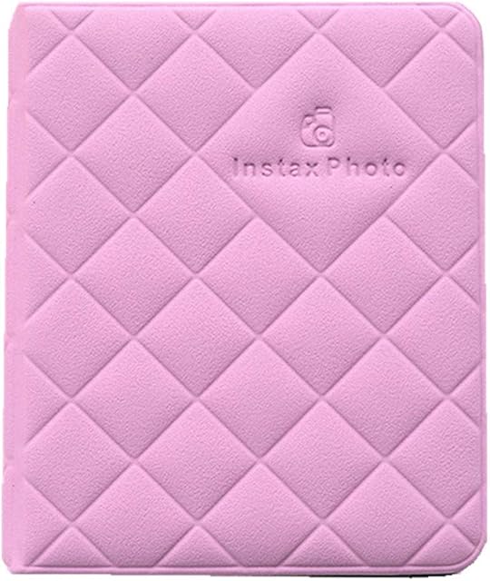 36 Pockets Photo Album 3 Inch Mini Photo Album for Fujifilm Instax Mini 7s 8 8+ 9 25 50s 70 90 (purple)