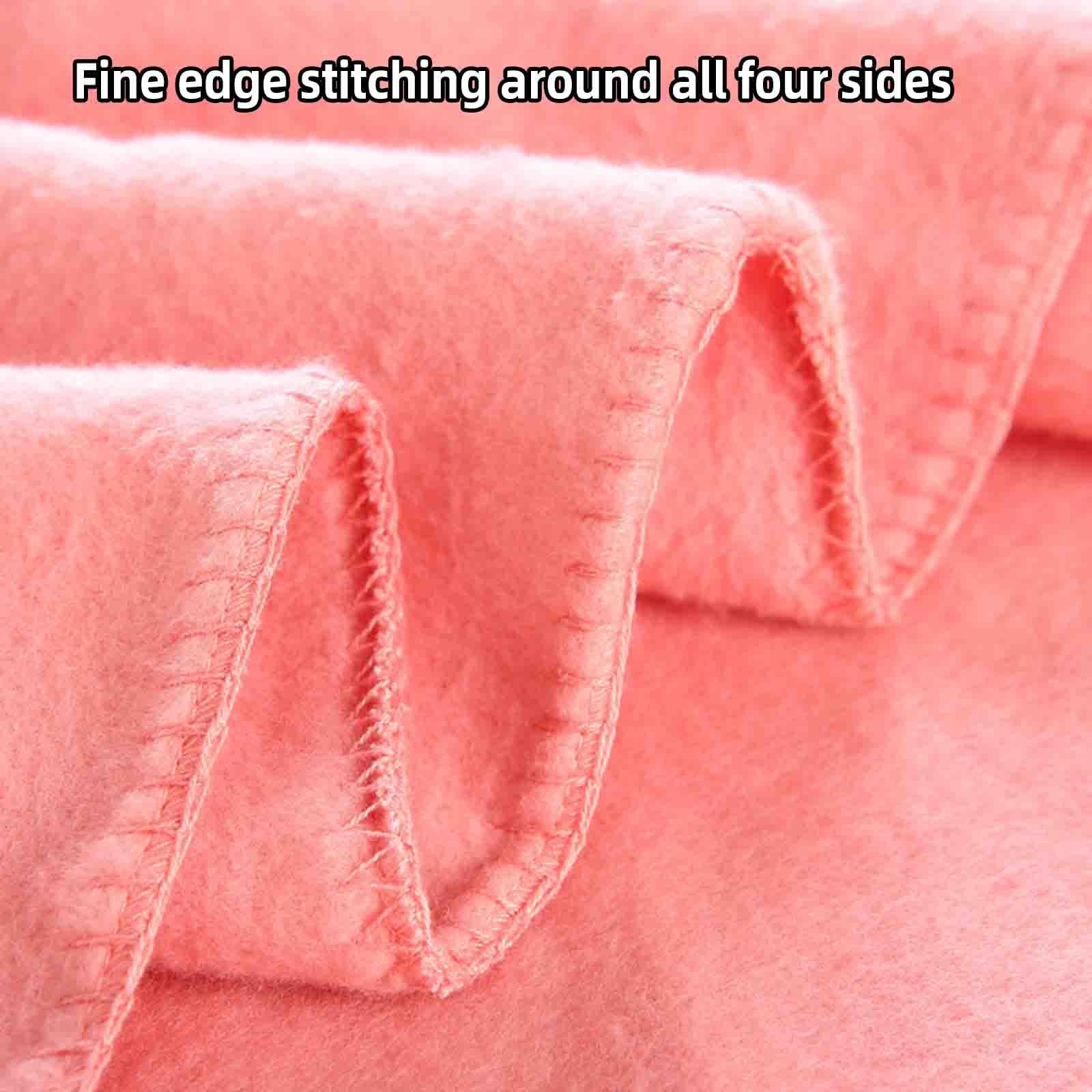 JUSHZ Piumone Plaid Coperta Plaid Divano Blanket Letto Singolo Cotone Primaverile Coperta Termica Pile Divano Scaldaletto Morbida Confortevole E Traspirante (pink,120 * 150cm)