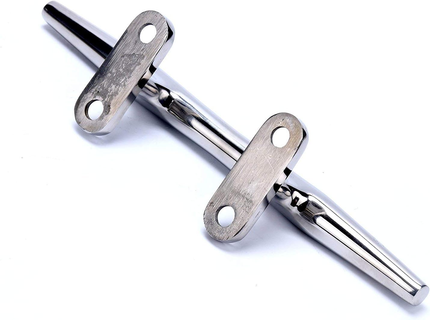 Amarine Made 4 Pack Stainless Steel Open Base Cleat-4 Inch Boat Cleats,Rope Cleat,Boat Dock Cleats - Ideal for Marine, Deck,Nautical Decor,Cabinet Pull/Towel Hook/Coat hanger-9995S4 : Sports & Outdoors