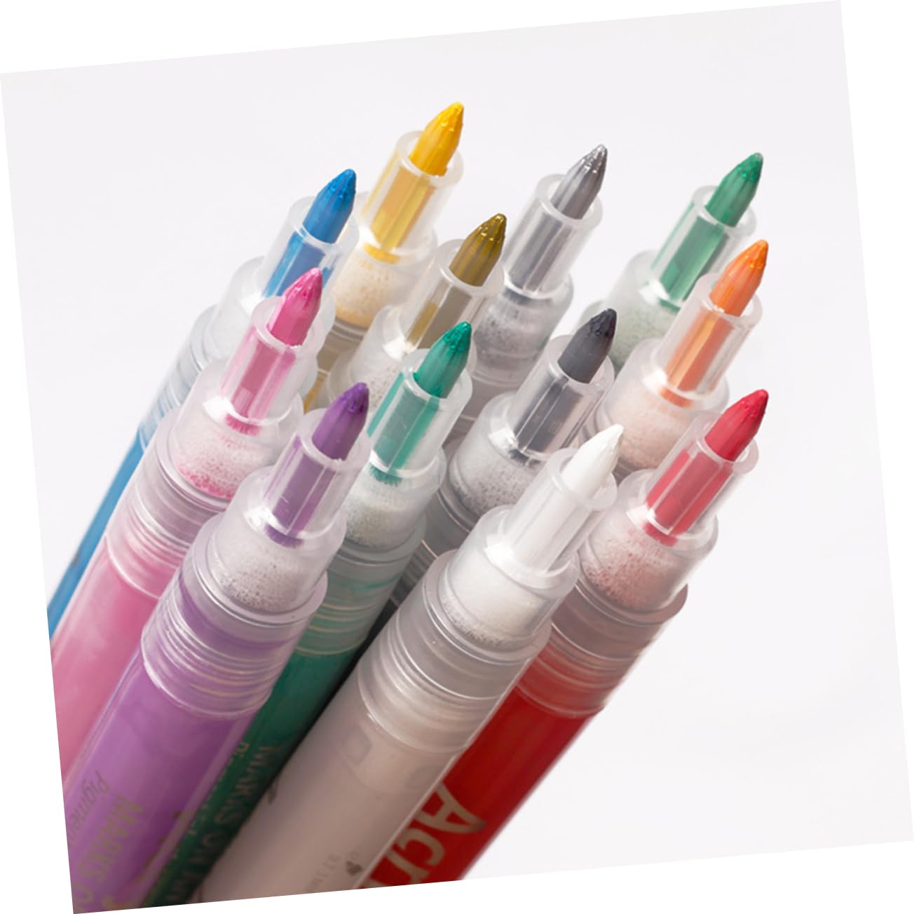12pcs Nail Art Pens for Manicure Acrylic Graffiti Painting Liner Pens for Detailed Nail Designs Portable and Easy to Use for Home Salon Art