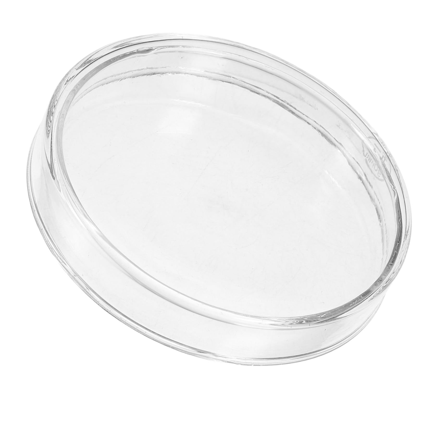 PRETYZOOM 90mm Glass Petri Dish Dish Agar Plates PDA Petri Dishes for Tissue Culture