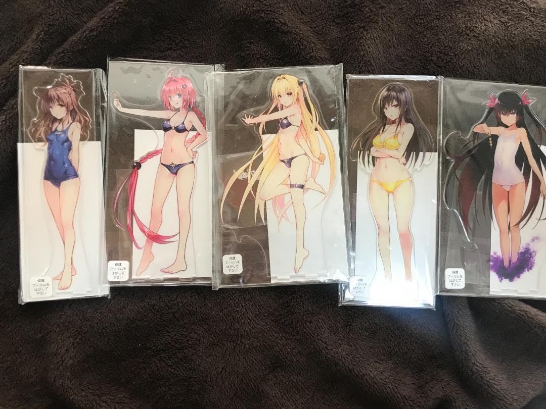 Amazon | To Loveる 15周年記念原画展 アクリルMEGAフィギュア 全 