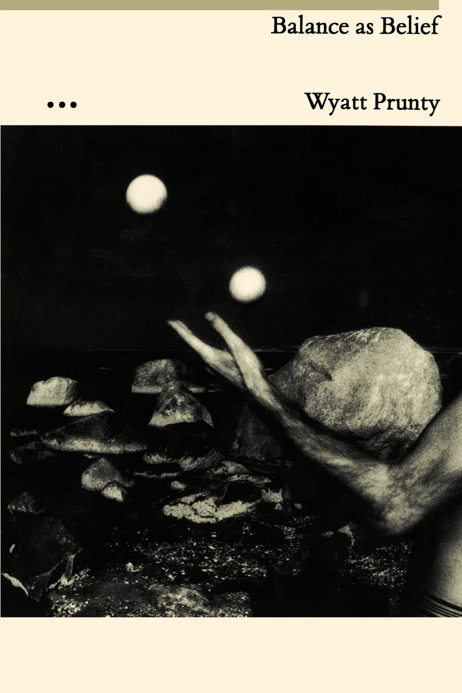 Balance As Belief (Johns Hopkins: Poetry and Fiction)