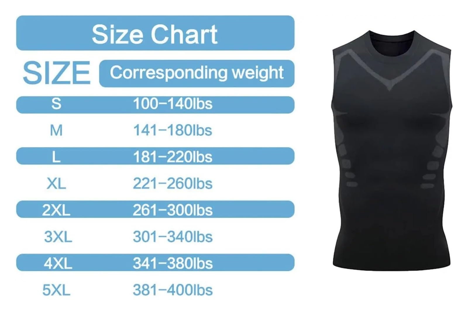 Tops Moldeadores Para Hombre Chaleco moldeador de manga larga for hombre, chaleco adelgazante, moldeador de cuerpo, camiseta sin mangas de compresión, camisas de entrenamiento for Fitness con Control