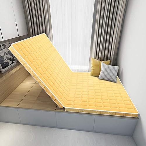 Miniatura 2 de 3e - Colchón ortopédico de látex natural con palma de coco, tapete grueso para suelo de tatami, sensación firme, plegable, portátil, cama de