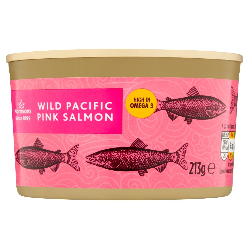 Morrisons Pink Salmon, 213g