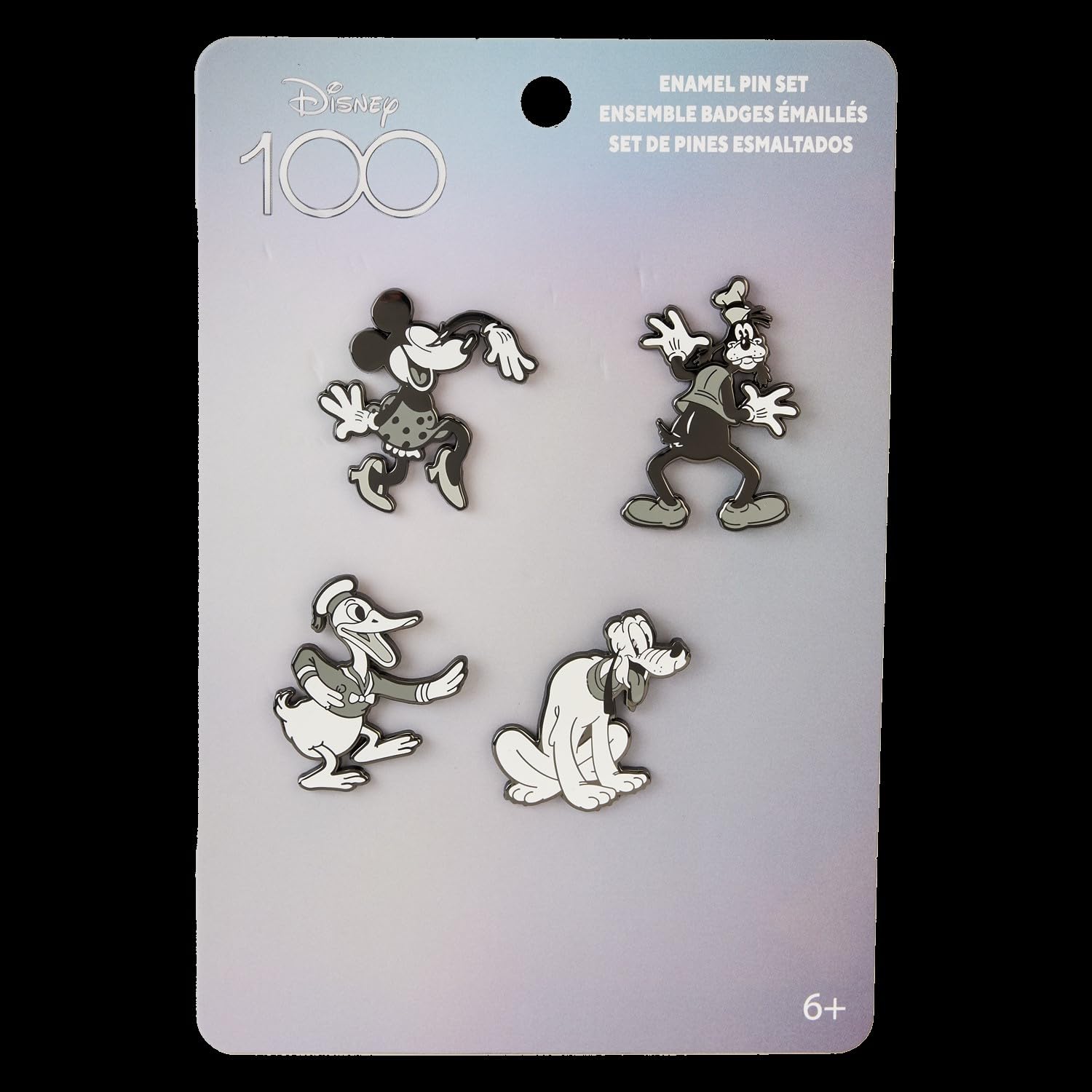 Loungefly - Disney: Black & White Mickey & Friends - 5 Piece