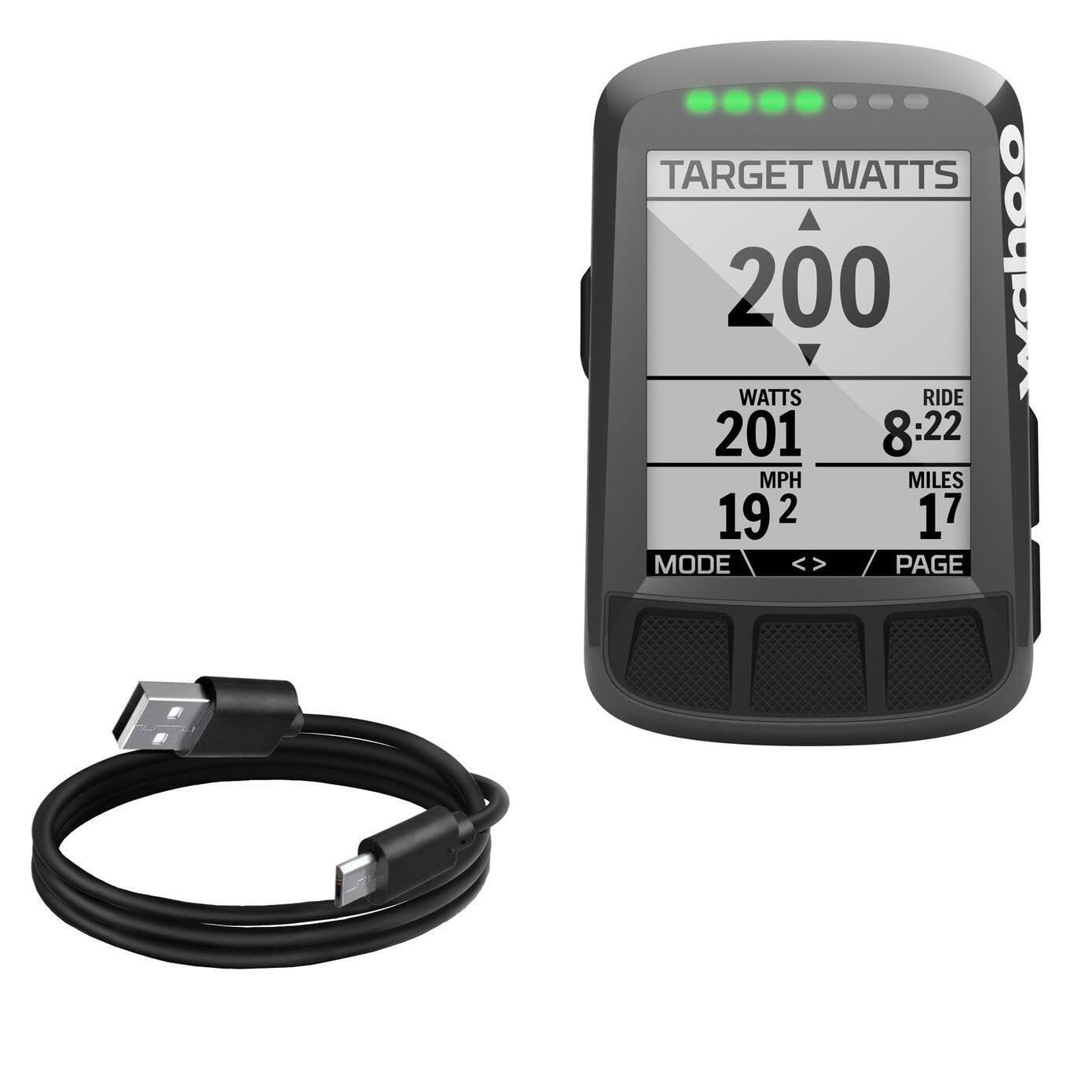 Wahoo ELEMNT Bolt USB Cable - Hot Sync & Charge Combo Gomadic TipExchange