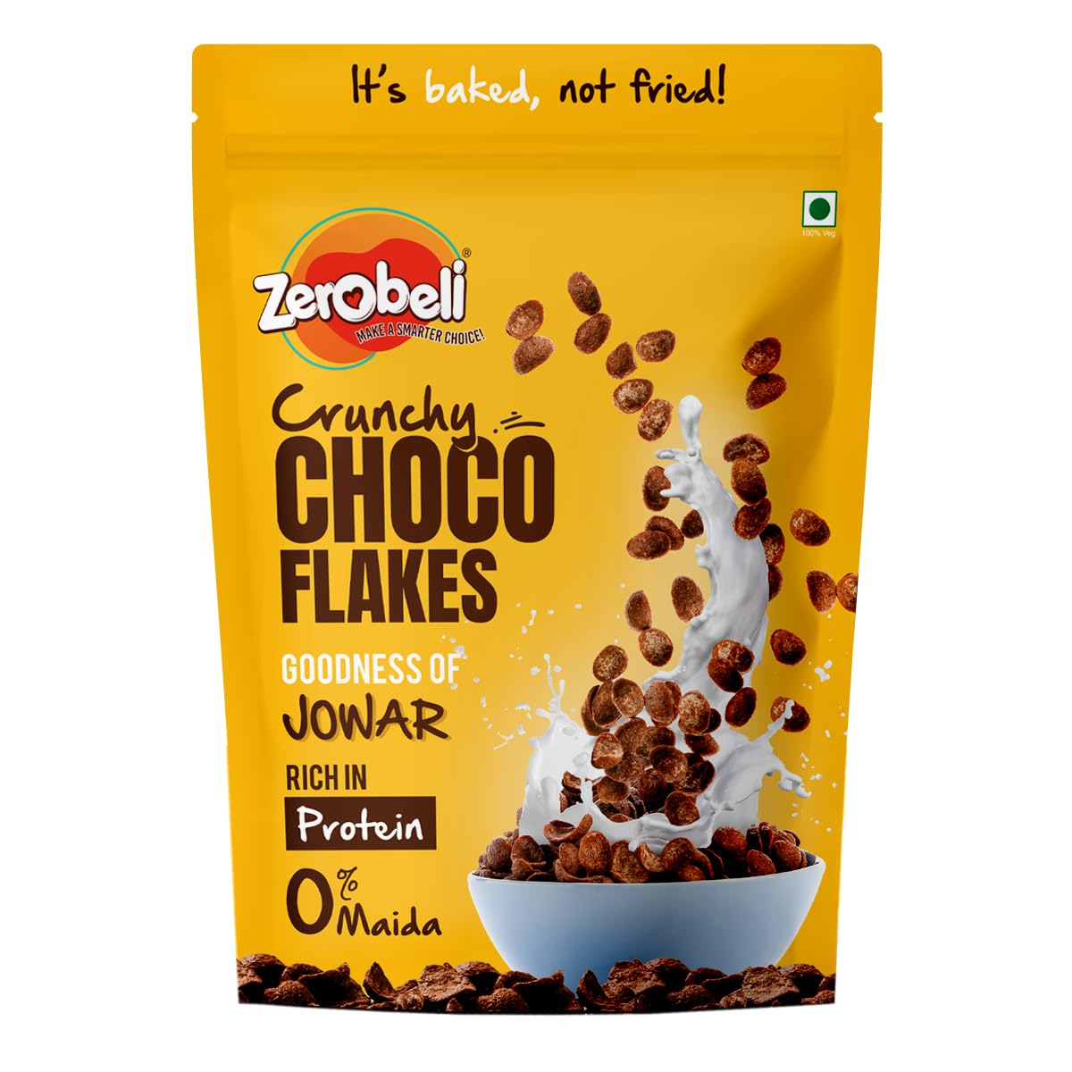 See full amazon price history chart for Zerobeli No Maida Choco Flakes 460 gram| Delicious and Chocolaty Chocos Flakes|No Artificial Colors| Zerobeli No Maida Choco Flakes 460 gram| Delicious and Chocolaty Chocos Flakes|No Artificial Colors| (B097PXK6XD) Amazon Price History, Amazon Price Tracker