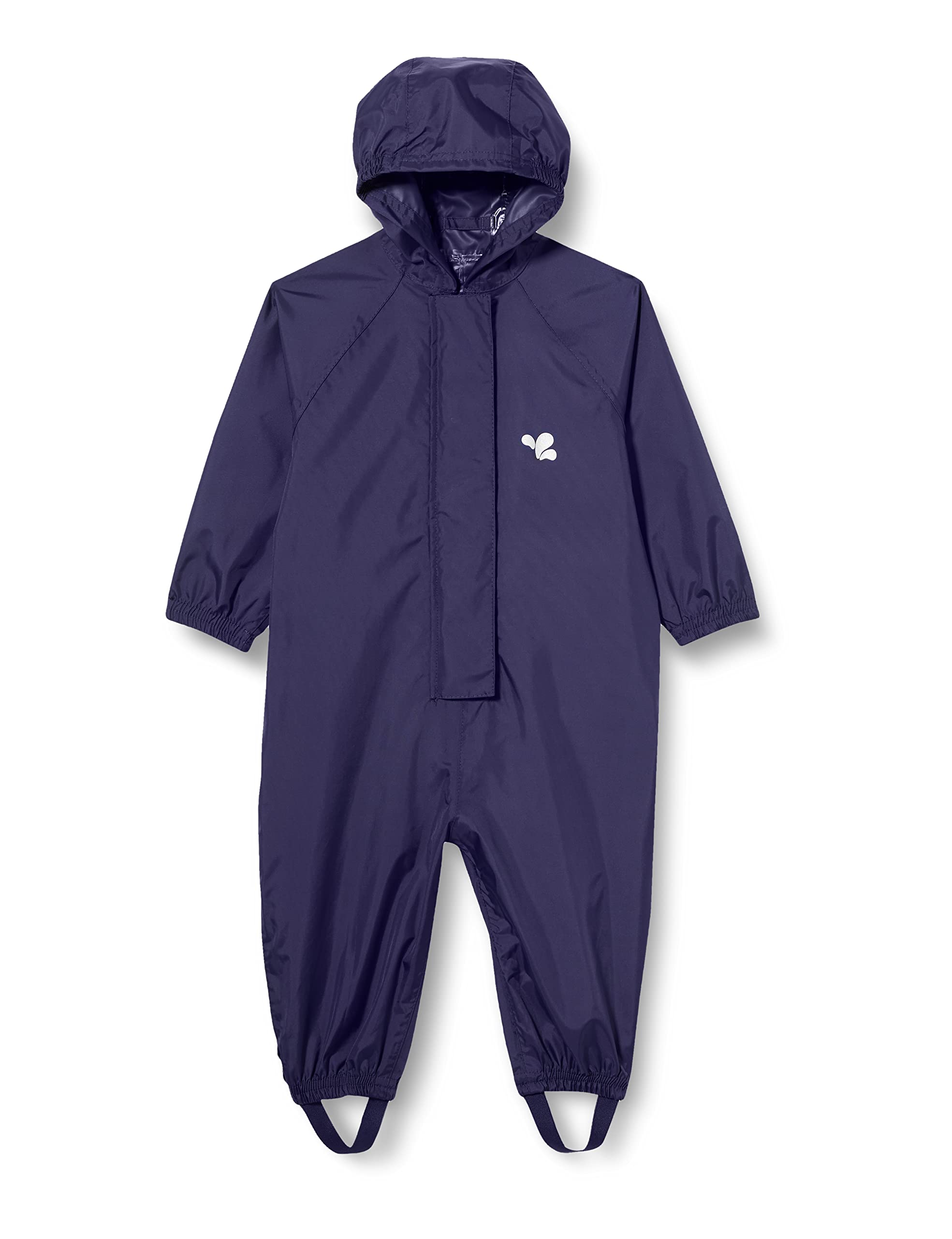 Muddy Puddles Unisex Kid's Recycled Originals Waterproof All-in-One Puddle Suit, Navy Blue, 5-6 Years