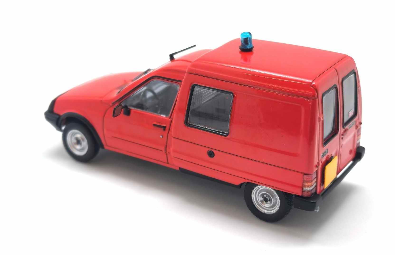 Odeon - Coche de colección Citroen C15 D bomberos de 1984 1/43 edición limitada 504 unids