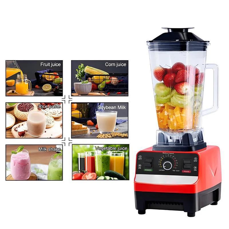 2-in-1 2000W Electric Multifunctional Blender with 2L Container