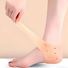 تخفيف الالم - وسائد كعب من السيليكون ووسادات جل للراحة والدعم ضد التهاب اللفافة الاخمصية للجميع - المشي براحة