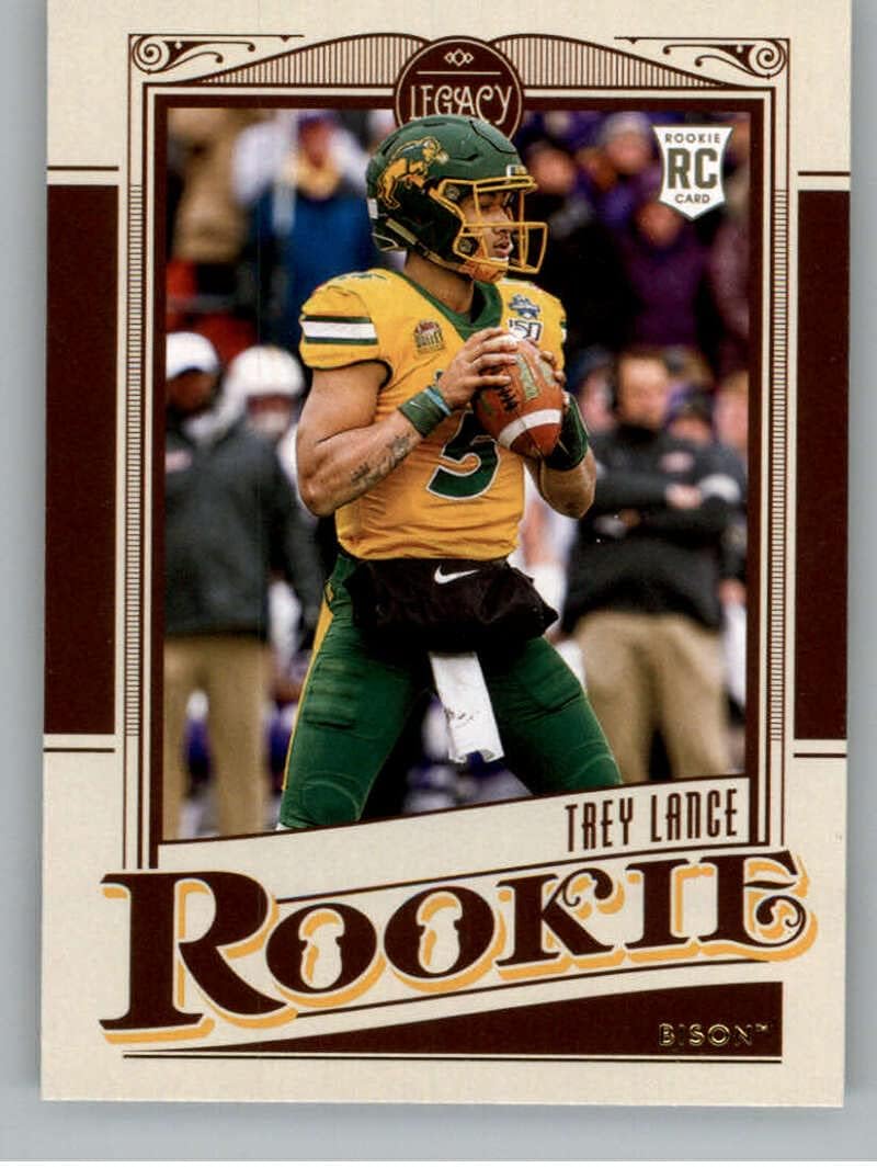 2021 Panini Legacy #144 Trey Lance North Dakota State Bison Rookie Football Card