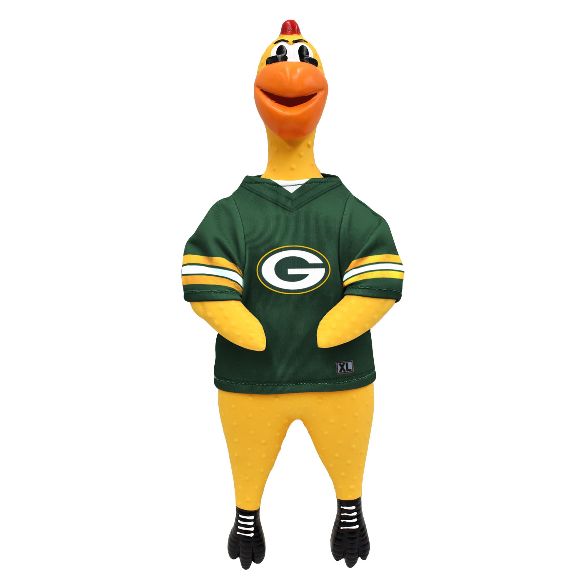 Littlearth NFL Team Rubber Chicken Toy