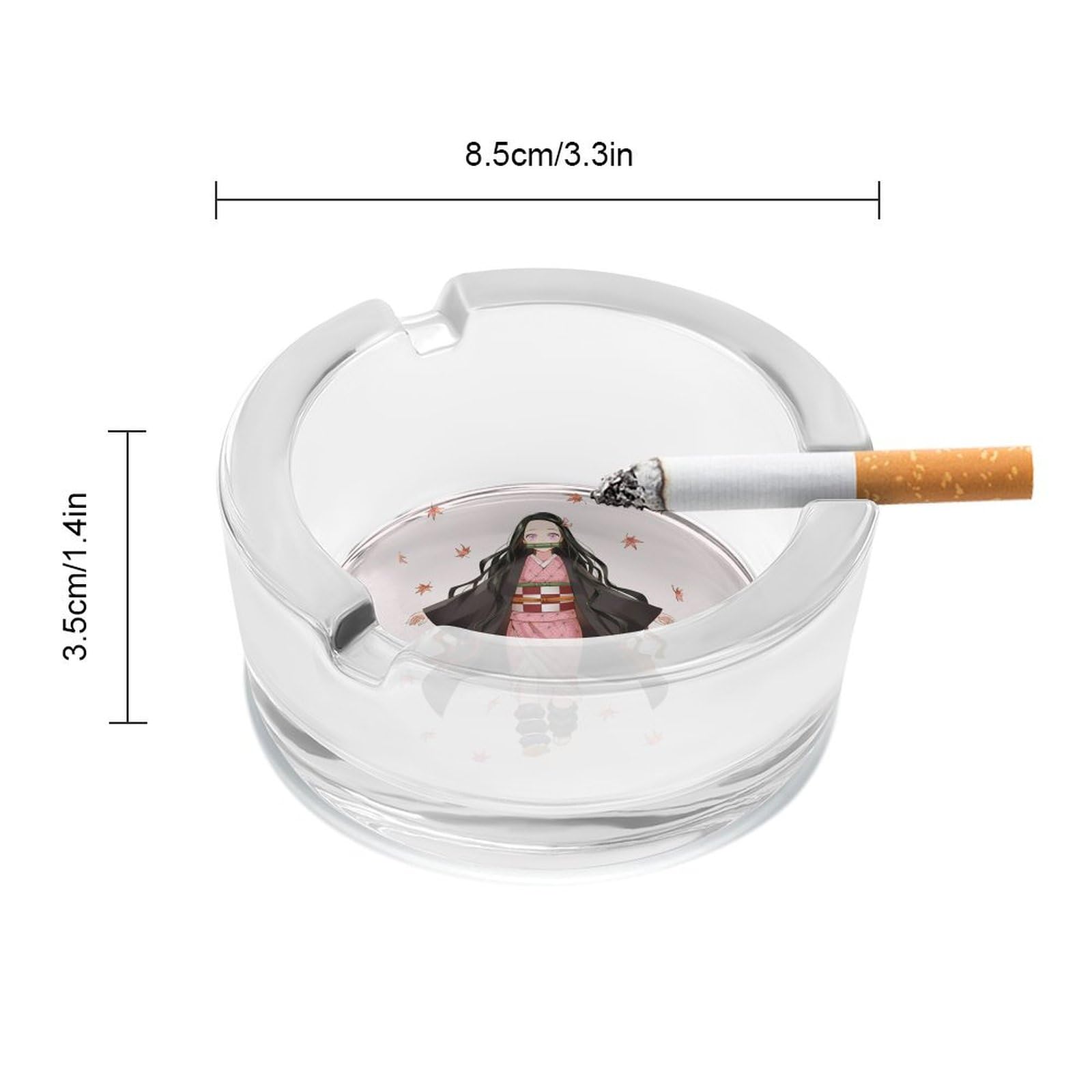 新品✨️置物 灰皿 タバコ 喫煙アクセサリー 玄関 インテリア 小物 ギフト Amazon.co.jp: 灰皿 鬼滅の刃 禰豆子 ガラス 卓上 たばこ灰皿